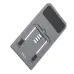 Настільний тримач Hoco PH43 (4,5\'\'-7\'\') Grey, Сірий