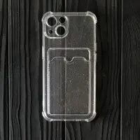 Чохол накладка Card Case Briliant iPhone 14 Прозора