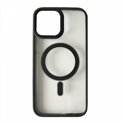 Накладка Crystal Guard MagSafe iPhone 13 Pro Чорна