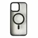 Чехол накладка Crystal Guard MagSafe iPhone 13 Pro Черная