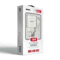 Сетевое зарядное устройство Armorstandart AR012 1 USB 24W+ Lightning Белый Сетевое зарядное устройство Armorstandart AR012 1 USB 24W+ Lightning Белый