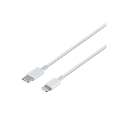 Мережевий зарядний пристрій Apple Power + Кабель Type-C to Lightning 20W White, Білий