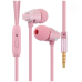 Провідні вакуумні навушники Celebrat C8 Super Bass Pink, рожевий