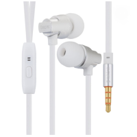 Проводные вакуумные наушники Celebrat C8 Super Bass Silver, серый Проводные вакуумные наушники Celebrat C8 Super Bass Silver, серый