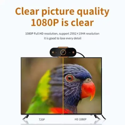 Веб-камера A6, Черная