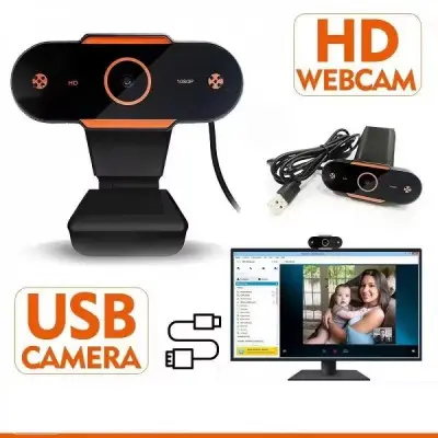 Веб-камера A6, Черная