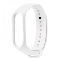 Ремешок Силикон Mi Band 5/6/7 Белый Ремешок Силикон Mi Band 5/6/7 Белый