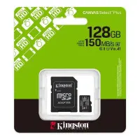 Карта пам'яті Micro SD 128Gb Kingston Canvas (UHS-1) (R-150Mb/s) +Адаптер Карта пам'яті Micro SD 128Gb Kingston Canvas (UHS-1) (R-150Mb/s) +Адаптер