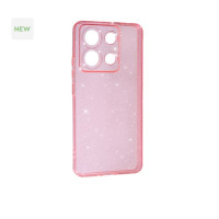 Чехол накладка Clear Shine Xiaomi Redmi Note 13 4G Розовая