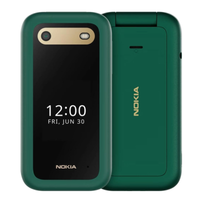 Мобільний телефон Nokia 2660 Flip Dual Sim Lush Green, зелений