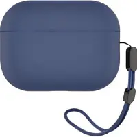 Чохол для навушників AirPods Pro 2 Microfiber Синій/Deep Blue