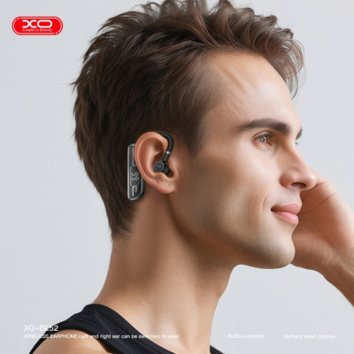 Bluetooth гарнитура XO BE52 Black, черный