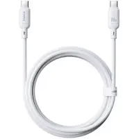 Кабель дата Baseus Silky Type-C to Type-C  2м Белый