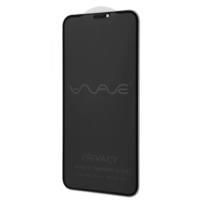 Захисне скло Wave Privacy 5D iPhone XR/11 Чорне