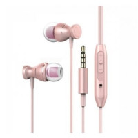 Проводные вакуумные наушники Nautilus U1 Pink, розовый Проводные вакуумные наушники Nautilus U1 Pink, розовый