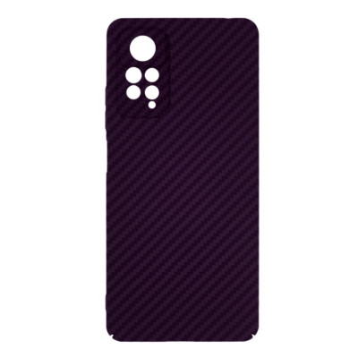 Чехол накладка LikeCarbon Xiaomi Redmi Note 11 Pro/Note 12 Pro Фиолетовая