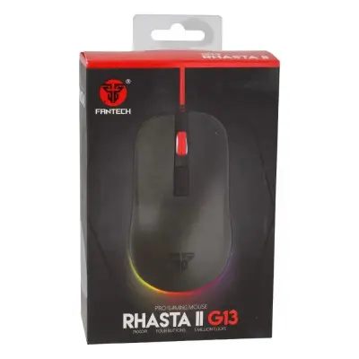 Проводная Мышь USB Fantech G13 Black, Чорний
