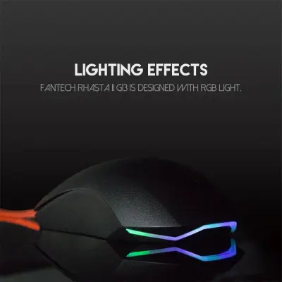 Проводная Мышь USB Fantech G13 Black, Чорний
