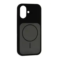 Чехол Накладка HC New MagSafe iPhone 17 Черная (Without Logo)