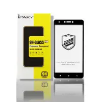 Защитное стекло iPaky 3D Samsung A750 (A7 2018) Чёрное
