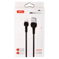 Кабель XO NB132 Lightning 1м Чёрный Кабель XO NB132 Lightning 1м Чёрный