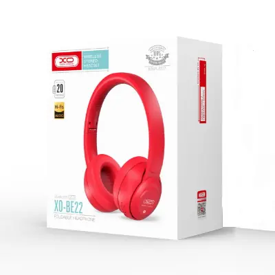 Беспроводные наушники XO BE22 Red, красные Беспроводные наушники XO BE22 Red, красные