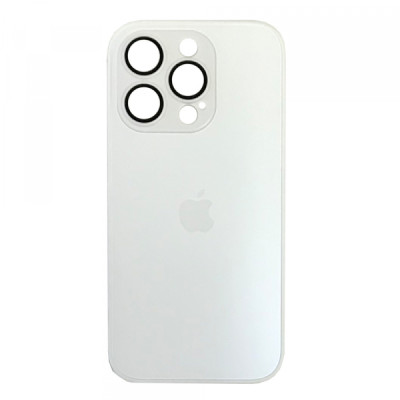 Чехол накладка Sapphire Matte iPhone 15 Pro Max Серебряная MagSafe