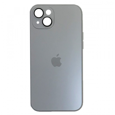 Чехол накладка Sapphire Matte iPhone 15 Pro Max Серая (Titanium) MagSafe