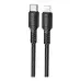 Кабель Borofone BX116 Type-C to Lightning 1м Чорний