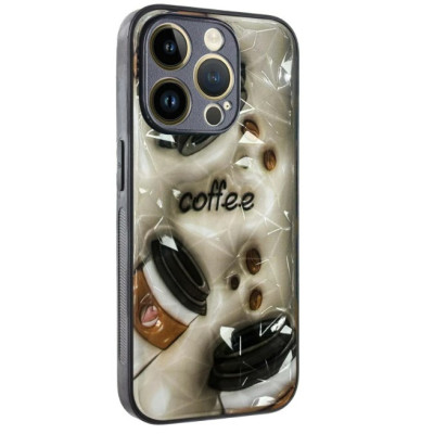 Чехол накладка Prisma Plushie Xiaomi Redmi 14C/Poco C75 (Coffee)