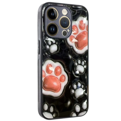 Чехол накладка Prisma Plushie Xiaomi Redmi 14C/Poco C75 (Paws)