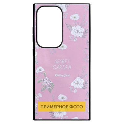 Чехол накладка Secret Garden Samsung A356 (A35) Розовая