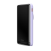 Универсальная мобильная батарея Повербанк Baseus Magnetic Bracket 3in1 10000mAh 20W 3A QC3.0+PD3.0 с Беспроводной зарядкой Qi 15W Фиолетовый