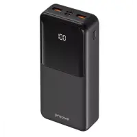 Универсальная мобильная батарея Повербанк Proove Illuminator 20000mAh 22.5W Черный