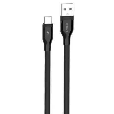 Кабель Proove Flat Out Type-C 1м Черный