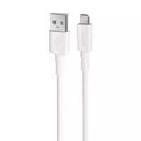Кабель Proove Small Silicone Lightning 1м Білий Кабель Proove Small Silicone Lightning 1м Білий