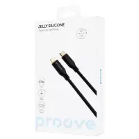 Кабель Proove Light Silicone Type-C to Lightning 27W 1м Чёрный