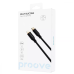 Кабель Proove Light Silicone Type-C to Lightning 27W 1м Чорний