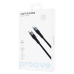 Кабель Proove Light Silicone Type-C to Type-C 60W 1м Чёрный