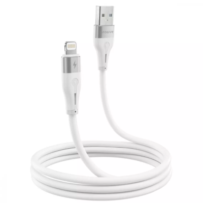 Кабель Proove Soft Silicone Lightning 1м Білий