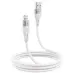 Кабель Proove Soft Silicone Lightning 1м Білий