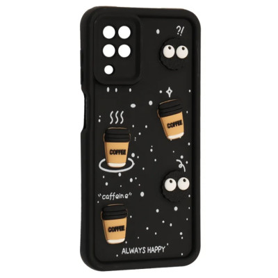 Чохол накладка Pretty Things Samsung A125 (A12)/M127 (M12) Чорна