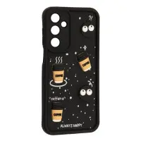Чехол накладка Pretty Things Samsung A16 4G/5G (A165) Черная