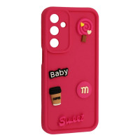 Чохол накладка Pretty Things Samsung A16 4G/5G (A165) Рожевий