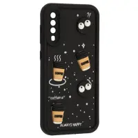 Чехол накладка Pretty Things Samsung A307/A505 (A30s/A50) Черная