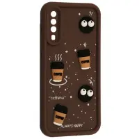 Чехол накладка Pretty Things Samsung A307/A505 (A30s/A50) коричневый