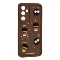 Чехол накладка Pretty Things Samsung A366 (A36 5G)/ A566 (A56 5G) Коричневый