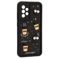 Чехол накладка Pretty Things Samsung A525 (A52) Черная