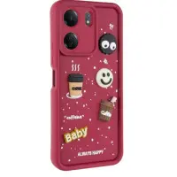 Чехол накладка Pretty Things Xiaomi Redmi A5 Марсала