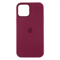 Чехол накладка HC Magsafe iPhone 12/12 Pro Бордовая/Plum